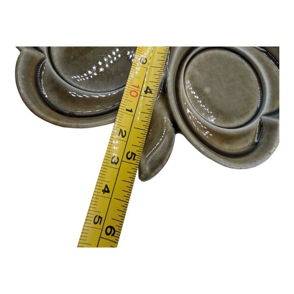 Vintage Wade Irish Porcelain Shamrock Salt & Pepper Shaker Set With Mustard Pot - Picture 13 of 14